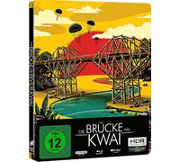 THE BRIDGE OVER THE RIVER KWAI 2 Disc / STEELBOOK / 4K Ultra HD NEW RB Blu Ray