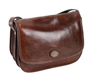The Bridge Story Donna shoulder bag III leather 27 cm brown