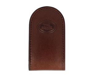 The Bridge Story Exclusive Dollar Clip Leather 7 cm brown