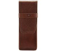 The Bridge Story Exclusive pencil case leather 5.5 cm brown