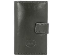 The Bridge Story Uomo business card case leather 6.5 cm olive