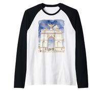 The Bridge to Glory - Triumphal Arch American Structure 2028 Raglan Baseball Tee