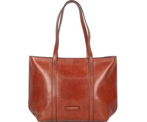 The Bridge Vittoria shopper bag leather 40cm brown