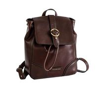 The Bridge Women's Backpack 442861AM Brown Drawstring Backpack, brown, Taglia unica, elegant and essential