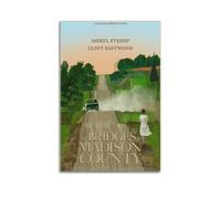 The Bridges of Madison County Posters Aesthetic Wall Art Decorative Painting Poster Decor Vintage Canvas for Living Room Bed Room 16x24inch(40x60cm) Unframe-style