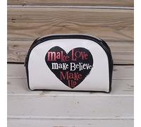 The Bright Side Cosmetic Bag - Make Love, Make Believe, Make-Up Bag