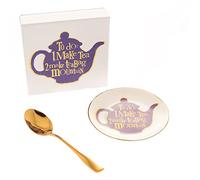 The Bright Side Tea Bag Tray with Matching Spoon