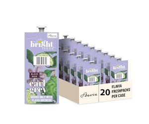 The Bright Tea Co. Earl Grey Tea Freshpacks for Mars Drinks Flavia Brewers, 20 Packs