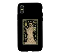 The Brine Priestess Tarot Skeleton Garlic Herb Jar Case for iPhone X/XS