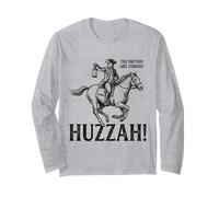 The British are Coming Huzzah 250th Anniversary Paul Revere Long Sleeve T-Shirt