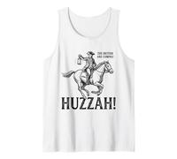 The British are Coming Huzzah 250th Anniversary Paul Revere Tank Top