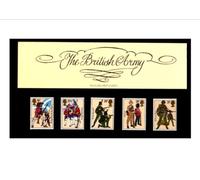 The BRITISH ARMY 1983 PRESENTATION PACK Royal Mail Mint British Collector Stamps in Presentation Pack * MNH * No. of Stamps: 5 * Guaranteed Brand New, Well-Packaged, Gift-Wrapped Free (The Royal Scots * The Royal Welch Fusiliers * The Royal Green Jackets * Irish Guards * The Parachute Regiment)