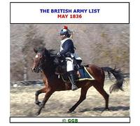 THE BRITISH ARMY LIST MAY 1836 CD ROM