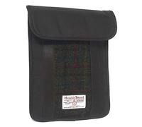 The British Bag Company Sleeve Case for Tablet with Harris Tweed Red and Green Tartan