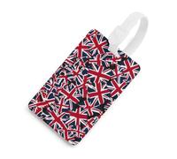 The British Flags Luggage Tag for Suitcases Identify Labels Privacy Travel Baggage for Women Men