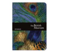 The British Museum Feathers of a Peacock A5 Notebook