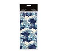 The British Museum The Great Wave Tissue Paper 4 Sheets The British Museum Multicolor