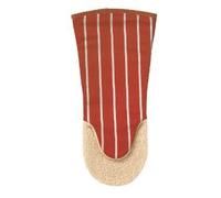 The British Textiles Co Butchers - Gauntlet 33x17 centimeter Red Cotton Stripe