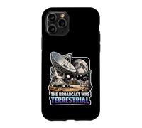 The Broadcast Was Terrestrial Moon Landing Conspiracy Theory Case for iPhone 11 Pro