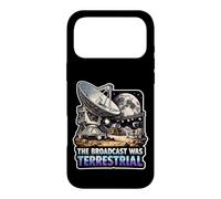 The Broadcast Was Terrestrial Moon Landing Conspiracy Theory Case for iPhone 17 Pro Max