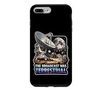 The Broadcast Was Terrestrial Moon Landing Conspiracy Theory Case for iPhone 7 Plus/8 Plus