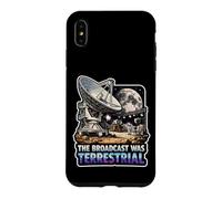 The Broadcast Was Terrestrial Moon Landing Conspiracy Theory Case for iPhone XS Max