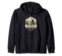 The Broads National Park UK Sailing Boating Norfolk Suffolk Zip Hoodie