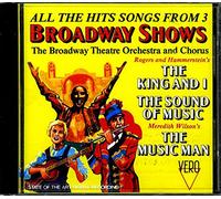 the broadway theatre orchestra and chorus - The Hit Songs From 3 Broadway Shows