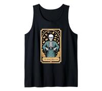 The Broke Magician Skeleton Coins Dark Humor Tank Top