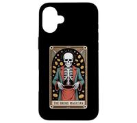 The Broke Magician Skeleton Tarot Occult Humor Case for iPhone 16 Plus