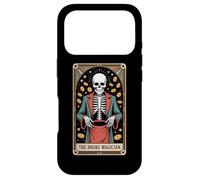 The Broke Magician Skeleton Tarot Occult Humor Case for iPhone 17 Pro