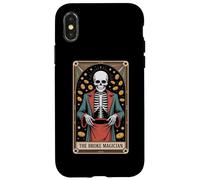 The Broke Magician Skeleton Tarot Occult Humor Case for iPhone X/XS