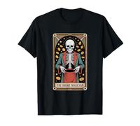 The Broke Magician Skeleton Tarot Occult Humor T-Shirt