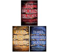 The Broken Blades Series 3 Books Collection Set By Mai Corland (Five Broken Blades, Four Ruined Realms & Three Shattered Souls)
