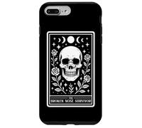 The Broken Nose Survivor Funny Injury Tarot Card Witchy Moon Case for iPhone 7 Plus/8 Plus