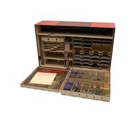 The Broken Token Wooden Game Organizer Compatible with Firefly The Game 10th Anniversary - 6 Custom Storage Trays