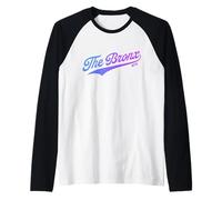 The Bronx Boroughs of NY Raglan Baseball Tee