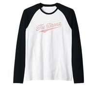 The Bronx Boroughs of NY Raglan Baseball Tee