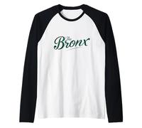 The Bronx New York City Skyline T-Shirt - Elegant Design Tee Raglan Baseball Tee