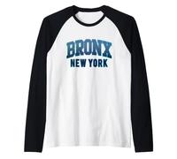 The Bronx NYC, I Love Bronx, I Love York City, Cool Bronx Raglan Baseball Tee
