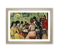 The Brothel By Vincent Van Gogh Classic Painting Framed Print | A2 Oak Framed Wall Art | Ready to Hang | Classic Historical Picture | Living Room Bedroom Lounge Office
