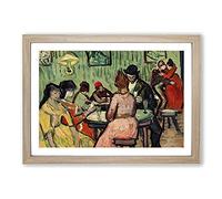 The Brothel by Vincent Van Gogh Framed Print | A2 Oak Framed Wall Art | Ready to Hang | Modern Historical Picture | Living Room Bedroom Lounge Office