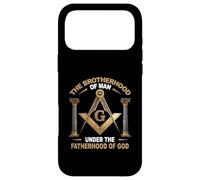 The Brotherhood Of Man Under The Fatherhood Of-God Masonic Case for iPhone 17 Pro Max