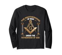 The Brotherhood of Man Under The Fatherhood of-God Masonic Long Sleeve T-Shirt