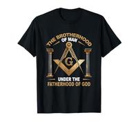 The Brotherhood of Man Under The Fatherhood of-God Masonic T-Shirt