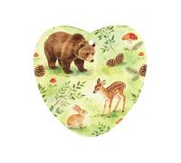 The Brown Bear And Little Deer Car Aromatherapy Tablets