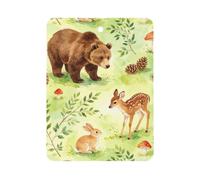 The Brown Bear And Little Deer Car Aromatherapy Tablets