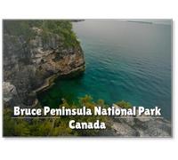 The Bruce Peninsula National Park, Ontario, Canada -, Fridge Magnet