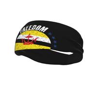 The Brunei Flag and Freedom Headbands Men Women Non Slip Wicking Sports Sweatband for Gym Basketball Yoga Hairbands
