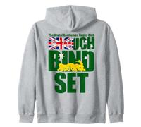 The Brutal Gentlemen Club CROUCH, BIND, SET Australia SC Zip Hoodie